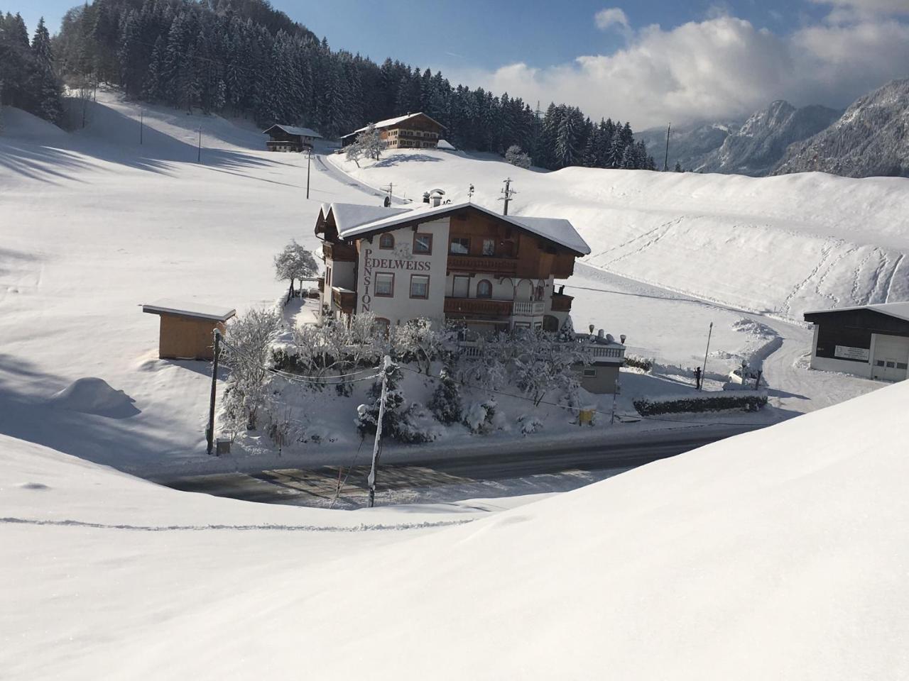 Pension Edelweiss Breitenbach am Inn Exteriör bild